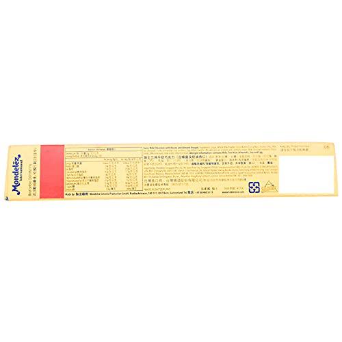 Toblerone Toblerone Milk Chocolate with Honey and Almond Nougat Pack of 6, x 100 g