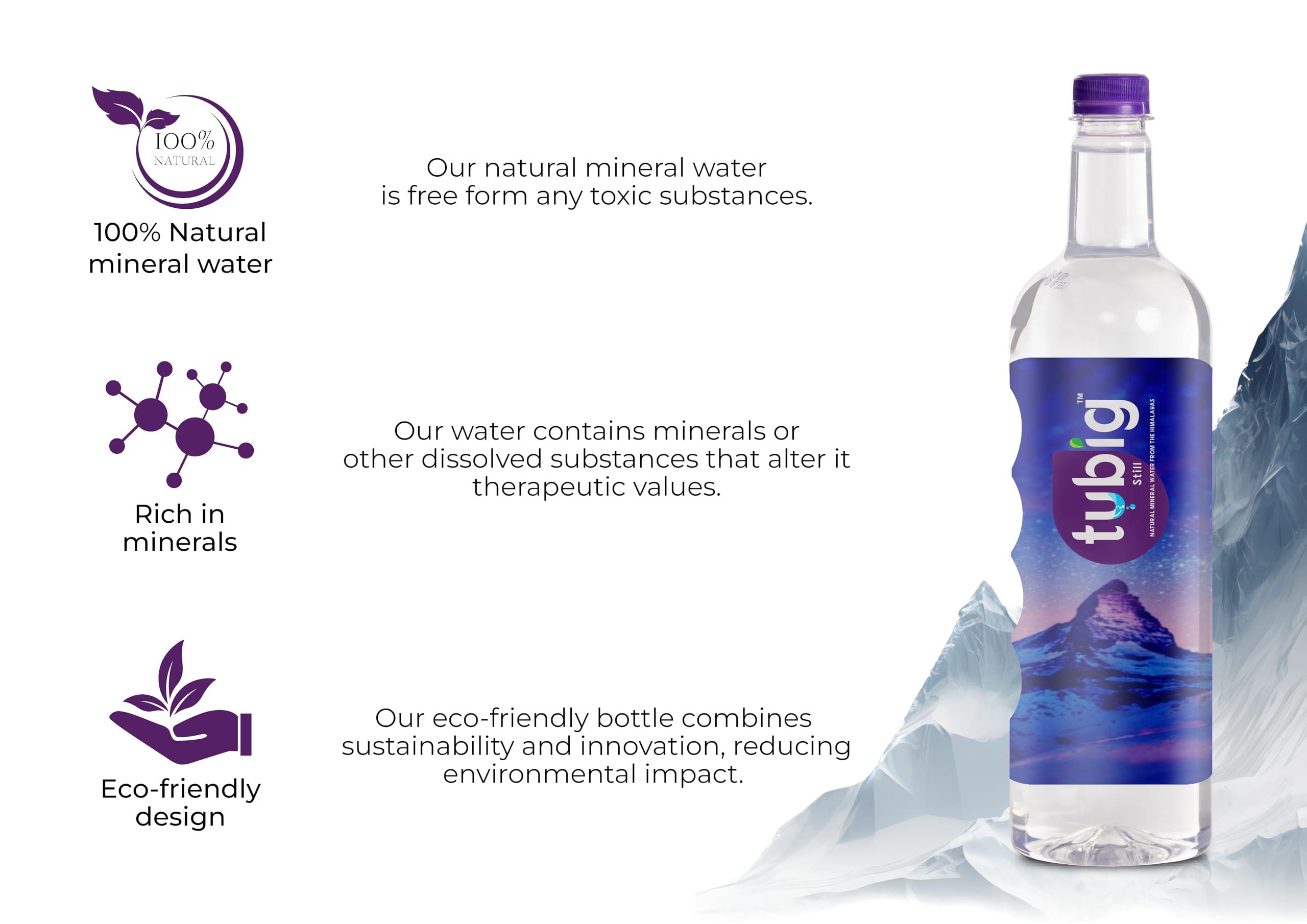 VARAHI VARAHI Tubig Still Naturally Alkaline Mineral Water-500ml (Pack of 48 Bottles) | Natural Mineral Water Bottle