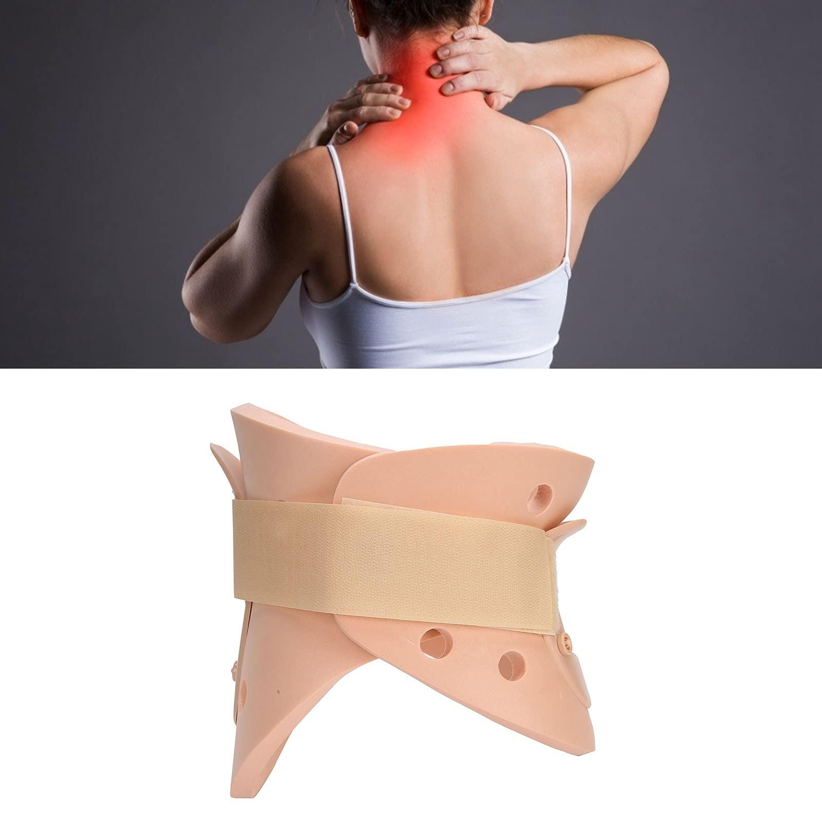 cigemay Neck Strecher, Effectively Relieve Open Throat Design Neck Collar for Home for Outdoor(L)