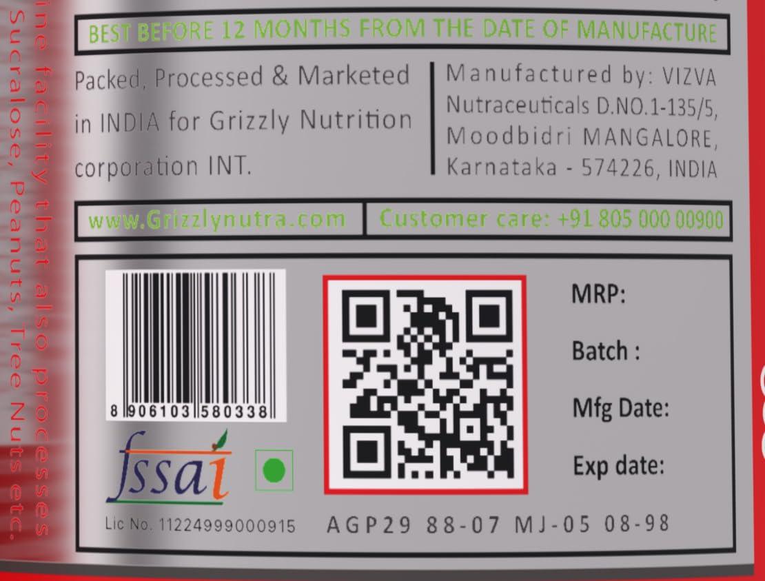 Grizzly Nutrition Grizzly Nutrition,True Legend-Olympian Standard,Professional Flagship,Dualstage Pre Workout+Eaa Intra-2Nd Gen 450Gm,Citrulline+32 Performance Boosters,Caribbean Fresh Lime,Energy+ Prebooster 75 Serv