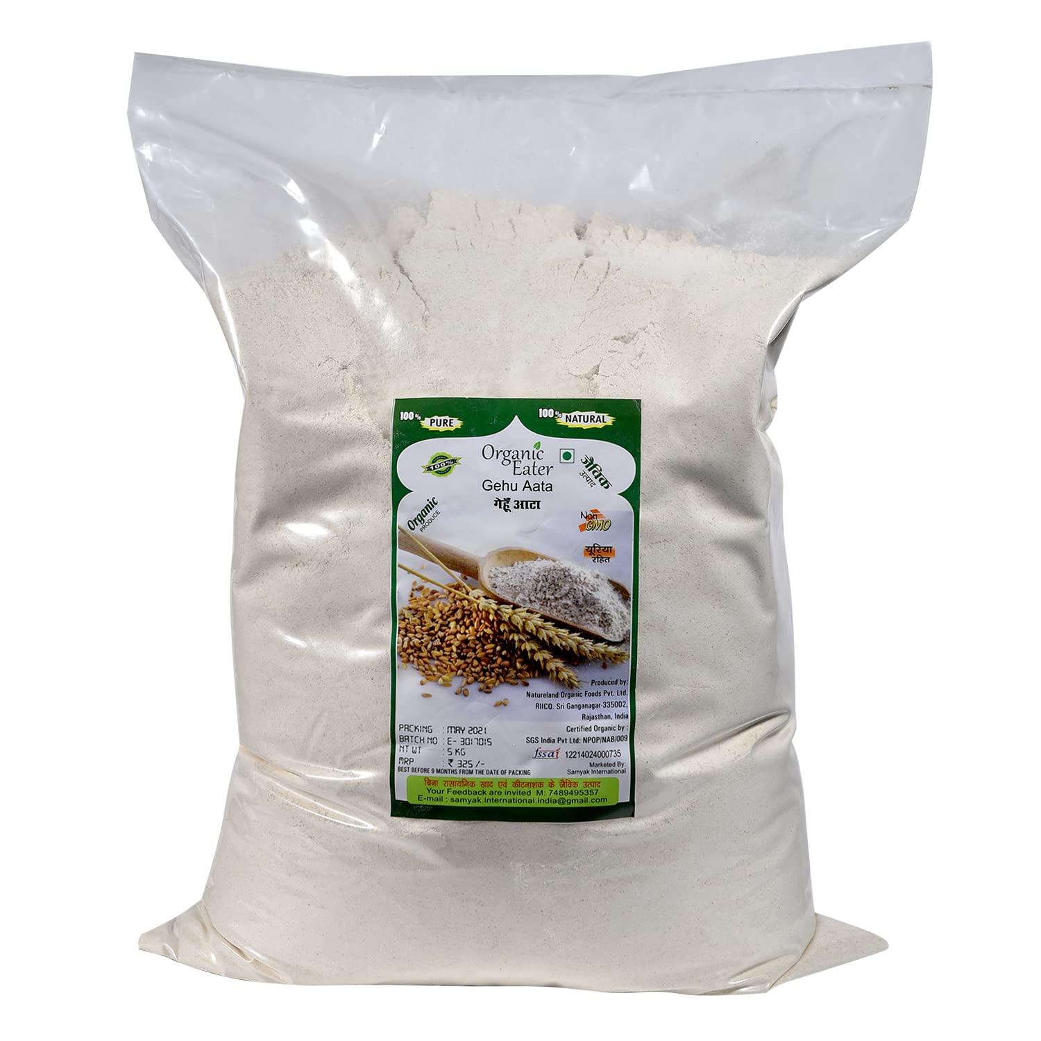 Organic Eater Organic Eater Gehu Aata 5 Kg