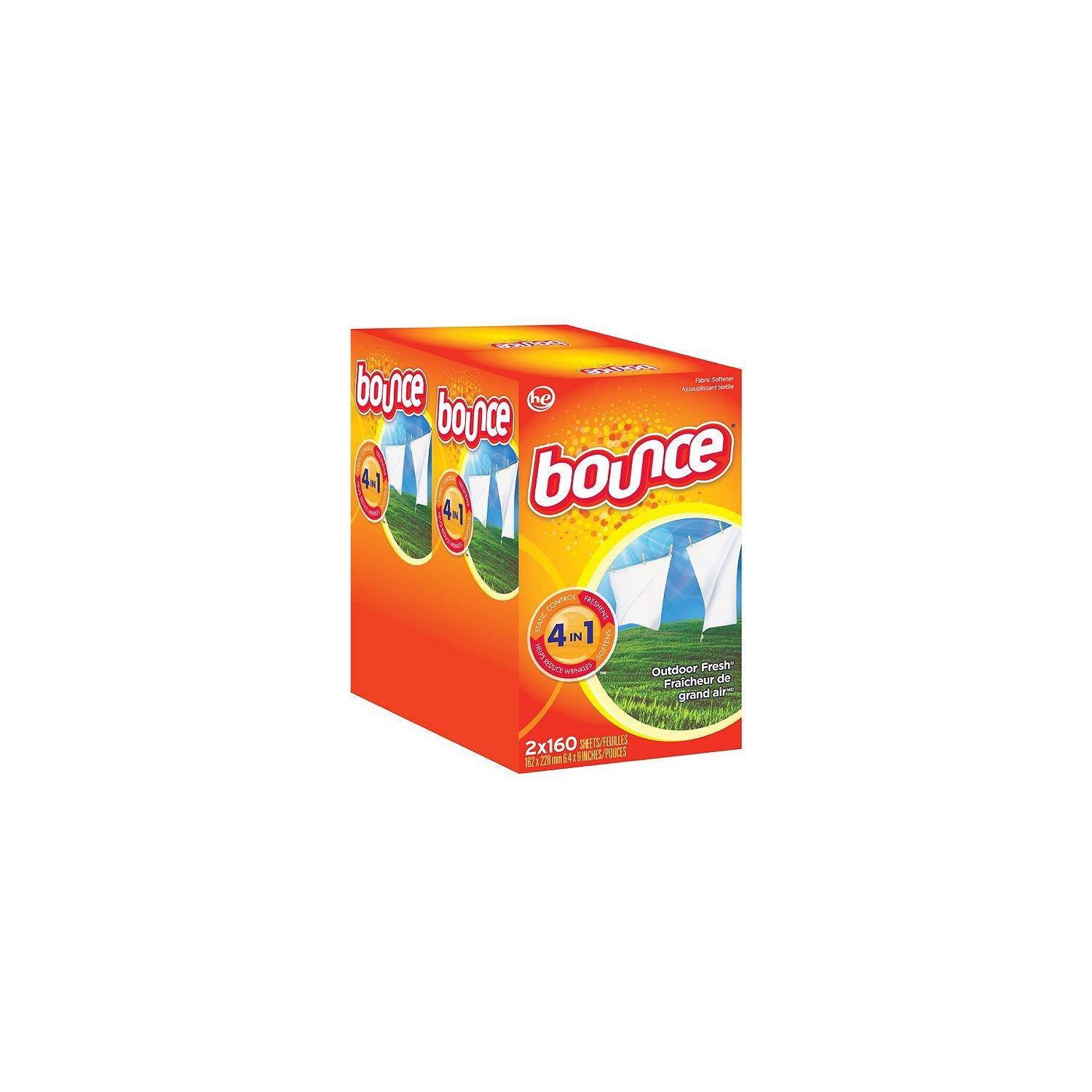 Bounce Bounce Dryer Sheets (320 ct.) - (Original from Manufacturer - Bulk Discount Available)
