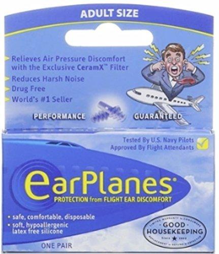 Earplanes EarPlanes Ear Plugs 1 Pair by Earplanes