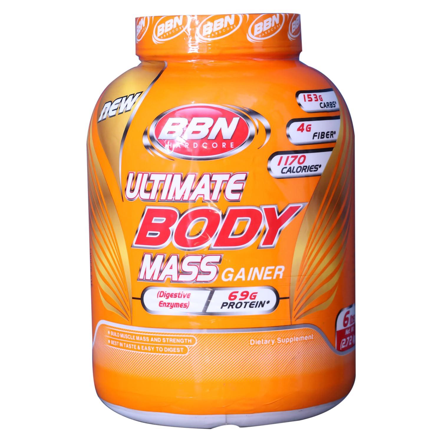 Himvati Foods Pvt Ltd. Ultimate Body Mass Gainer and Weight Gainer 6 Lbs (2.72 Kg) (Chocolate)