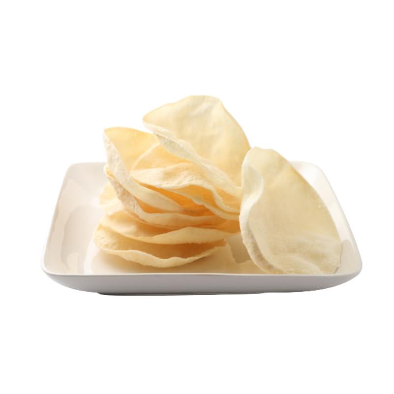 Madurai Pandian Madurai Pandian Plain Flavor South Indian Papad - Pack of 4 x 100gm (400 gm)