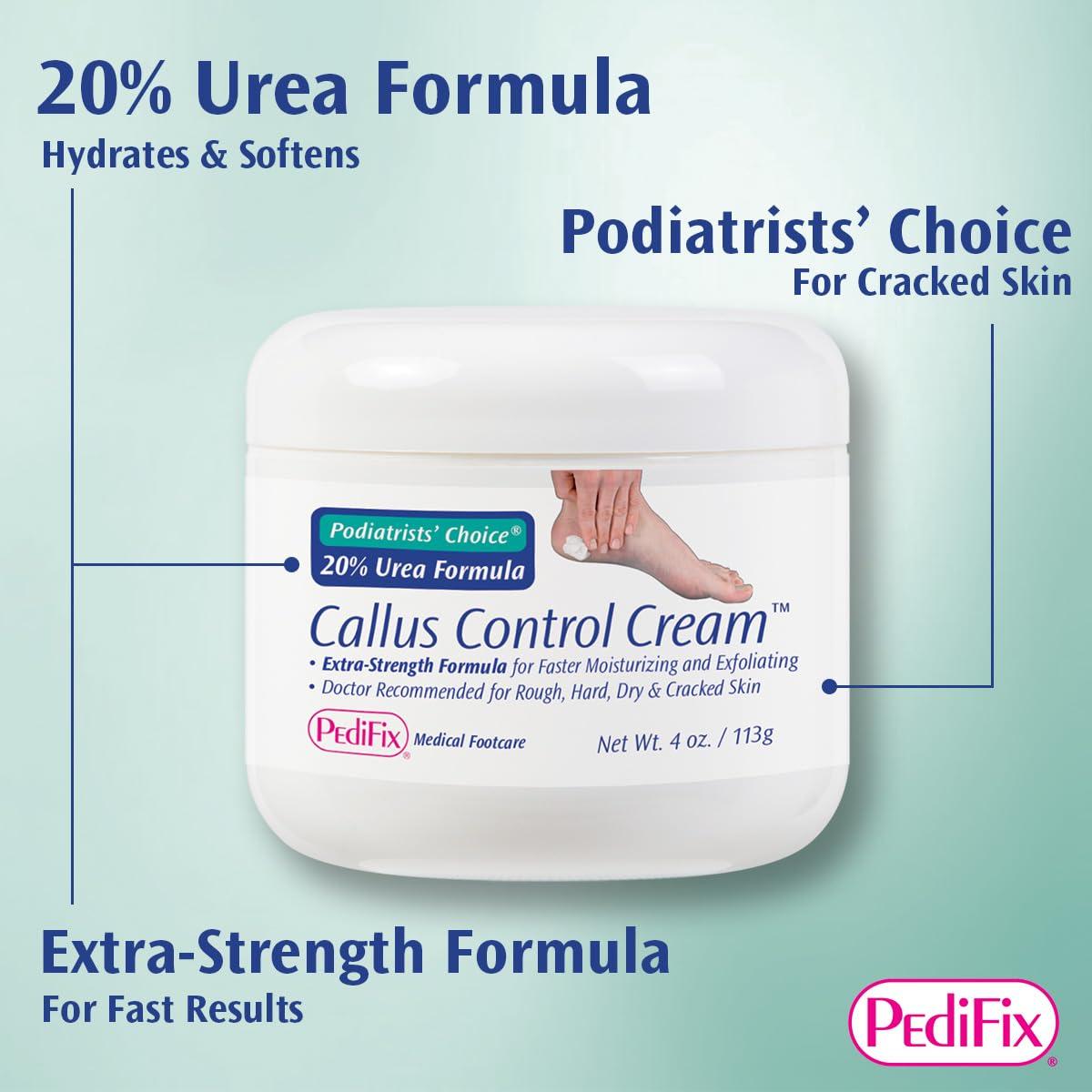 Pedifix Pedifix Podiatrists Choice 20% Urea Callus Control Extra Strength Foot Cream 4 Oz. (113g)