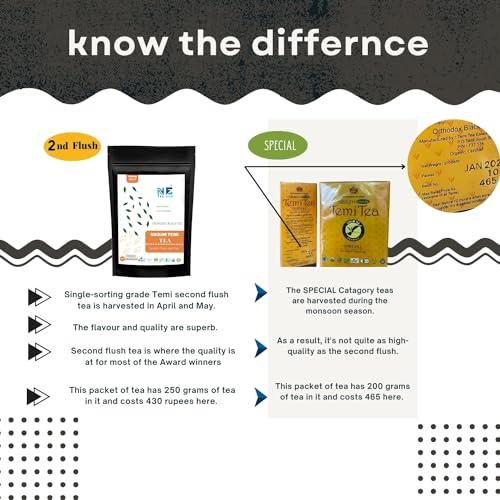 Generic SIKKIM| ORGANIC TEMI TEA |TEMI TEA | LOOSE LEAF | SECOND FLUSH | 100G|TEMI TEA ESTATE CERTIFIED|USDA |IMO |ONECERT|ORIGINAL TASTE AND FLAVOUR|AWARD WINNER FLUSH