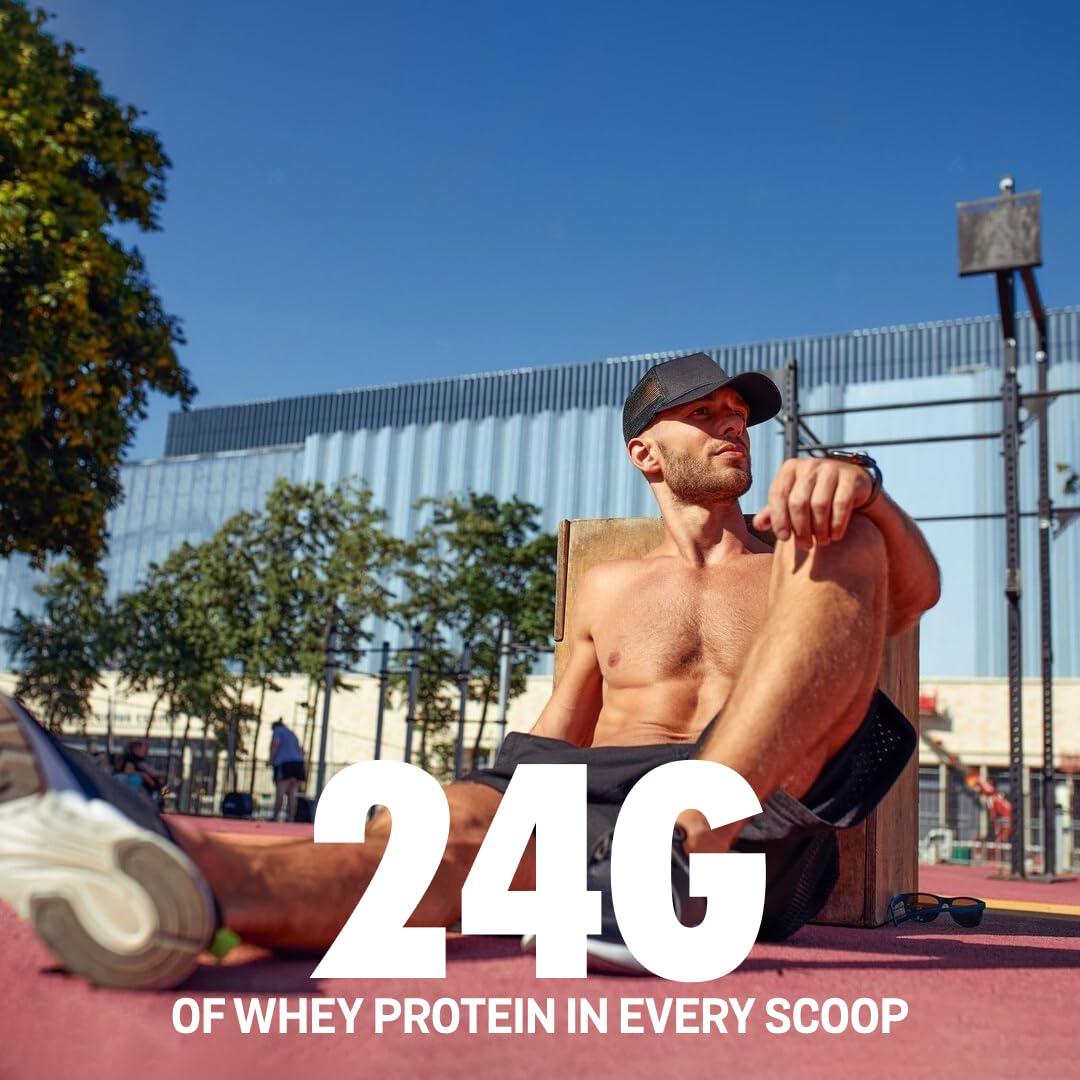 Sparkfusion Sparkfusion Fusion Whey Protein Concentrate Powder|24g Protein,5.5g BCAA per Serving|For Muscle Recovery Workout Drink,Lean Muscle Growth | For Men & Women (Chocolate Fudge, 500 g (Pack of 1))