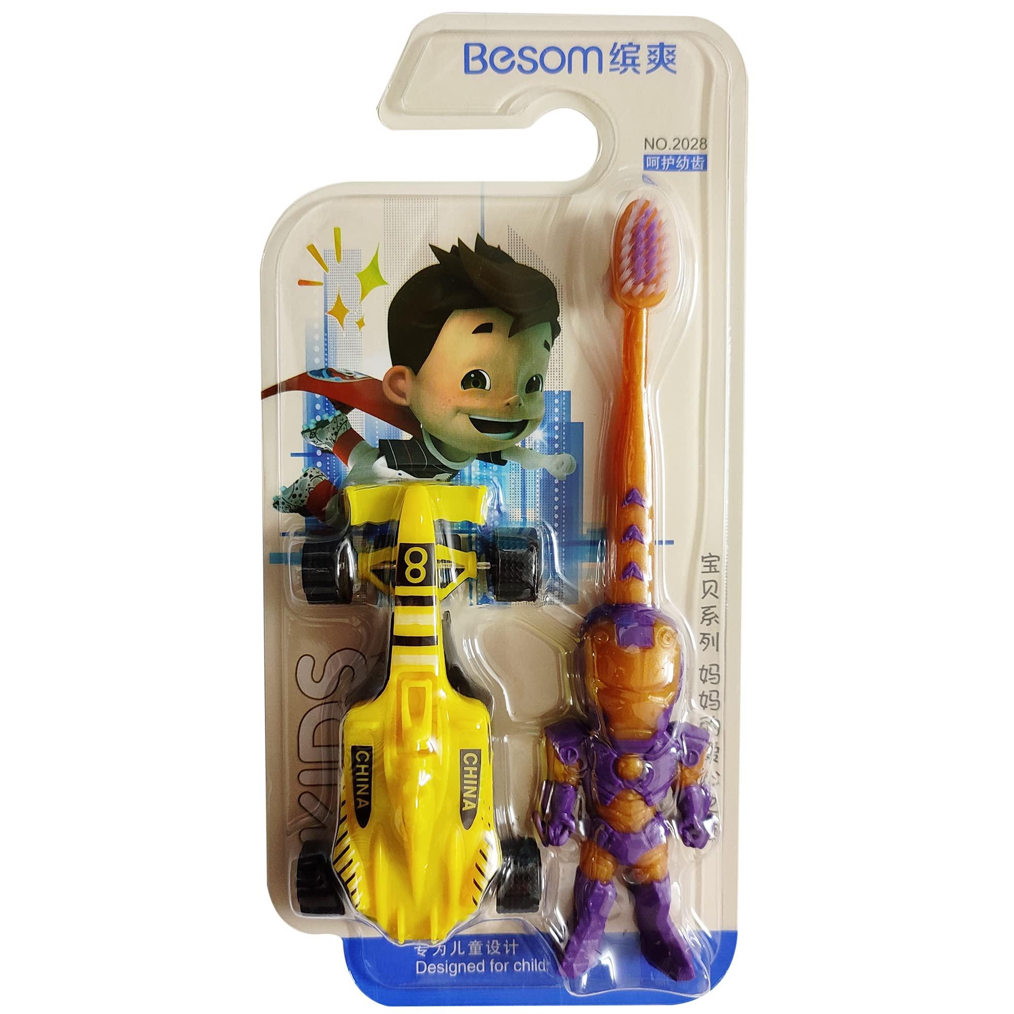 Yunicron Max Yunicron Max Robot Toothbrush for Kids with Fast Racing Car
