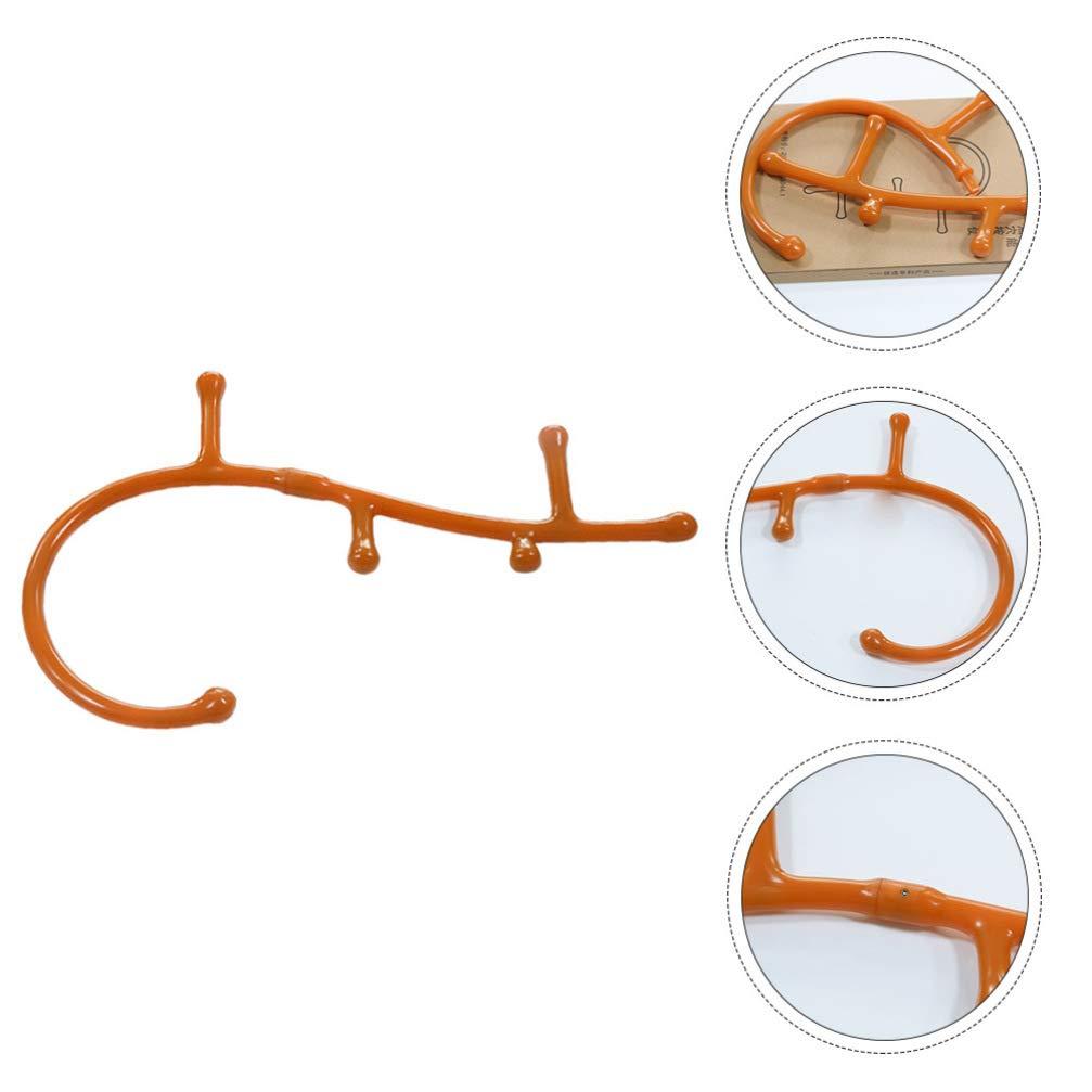 FOMIYES FOMIYES Back Hook Massager Back and Neck Massager Tool Personal Handheld Self Massage Hook Trigger Point Deep Tissue Massage Tool