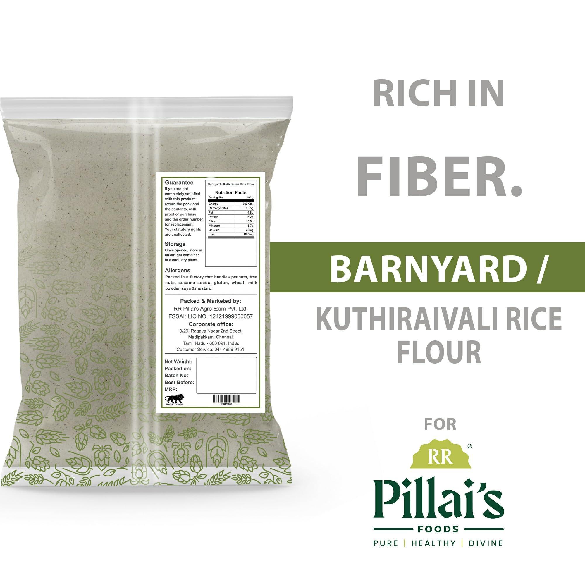 RR PILLAI\'S RR PILLAI\'S Barnyard Millet Flour - 500g