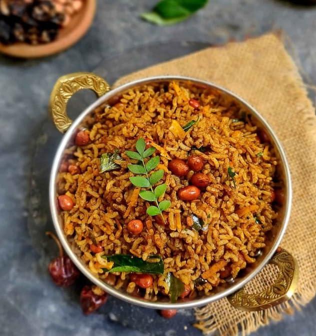 Generic Melkote Puliyogare Paste/Gojju Traditional Karnataka Iyengar Prasadam Style Made 1kg