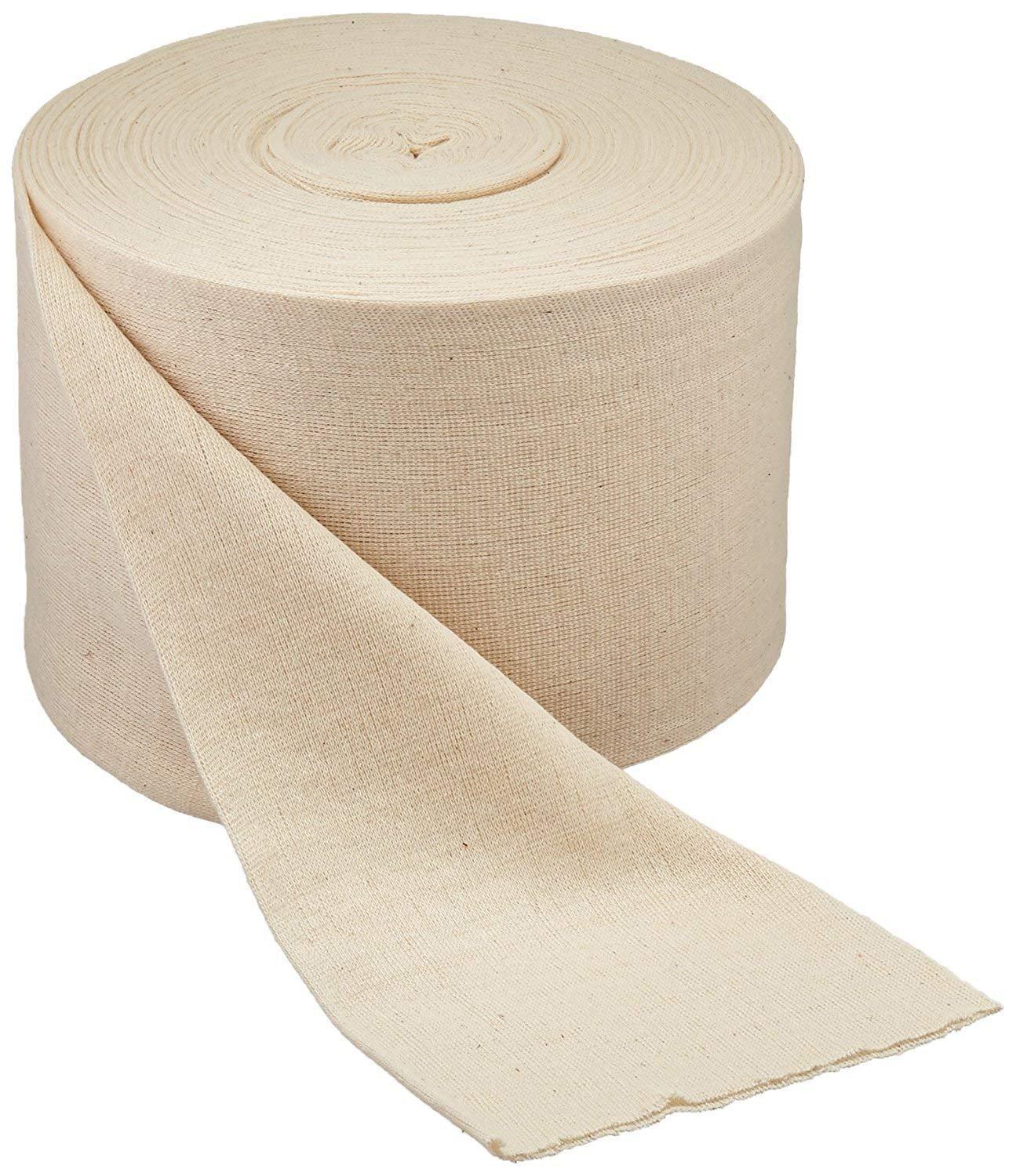 SpiffySky SpiffySky Cotton Stockinette Roll, Tubular Arm Stocking, Tubular Compression Bandage for Protection Under Casts (6 Inch x 4 Mtr)