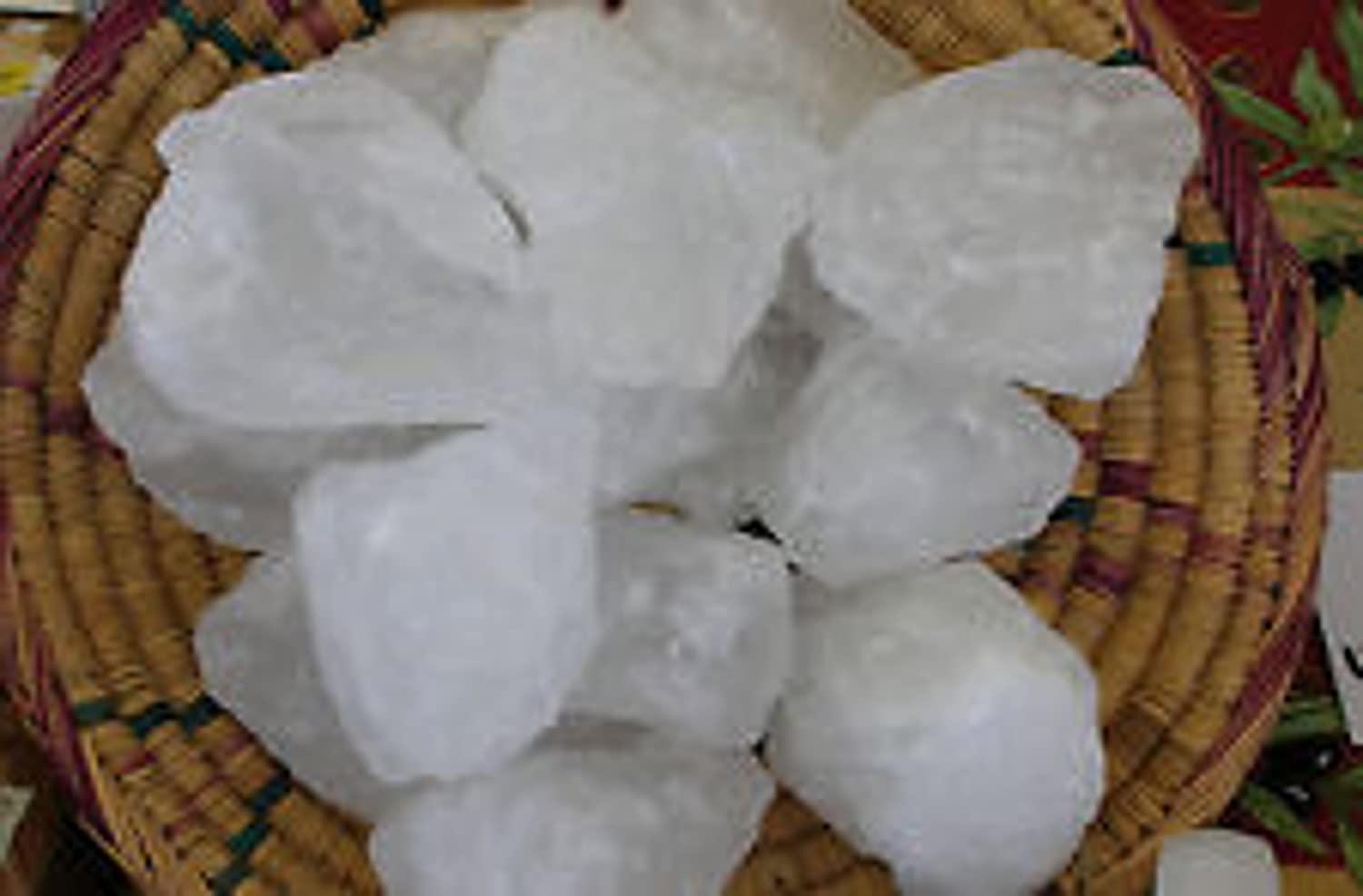 Hesch 9 Hesch 9 alum for water purification, alum for hard water – medium pack of 1.8 Kgs phitkari alum stone fitkari, alum for pool