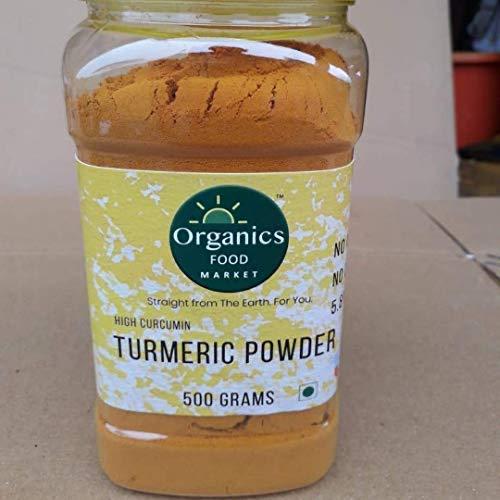 Organics Food Market Organics Food Market High Curcumin Turmeric Powder | Waigaon Turmeric, 500g