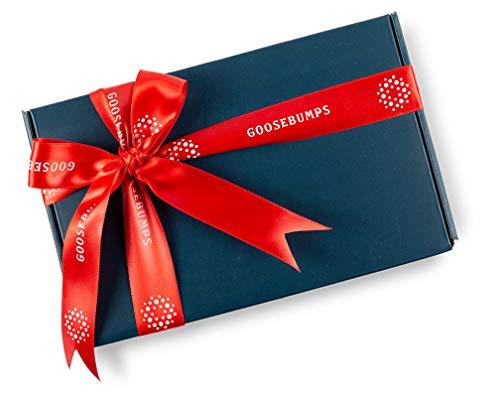 Goosebumps Pickles Goosebumps Gift Hamper | Contains 4 Masala Mix Dried Berries & Strawberry Chocolate Snack Mix| Premium Dry-Fruits Healthy Snacks |Festival Gift Hamper Eco Pack Combo, 420g