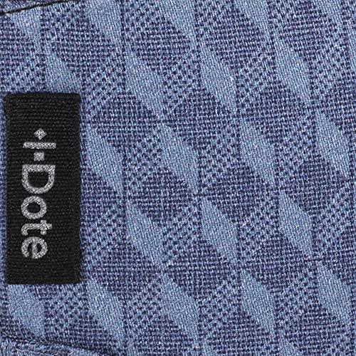 I Dote I Dote Unisex Antiviral HeiQ Viroblock Cotton Cloth Face Mask, Chambray Blue, Medium Size | Reusable Washable With Adjustable Ear Loops.