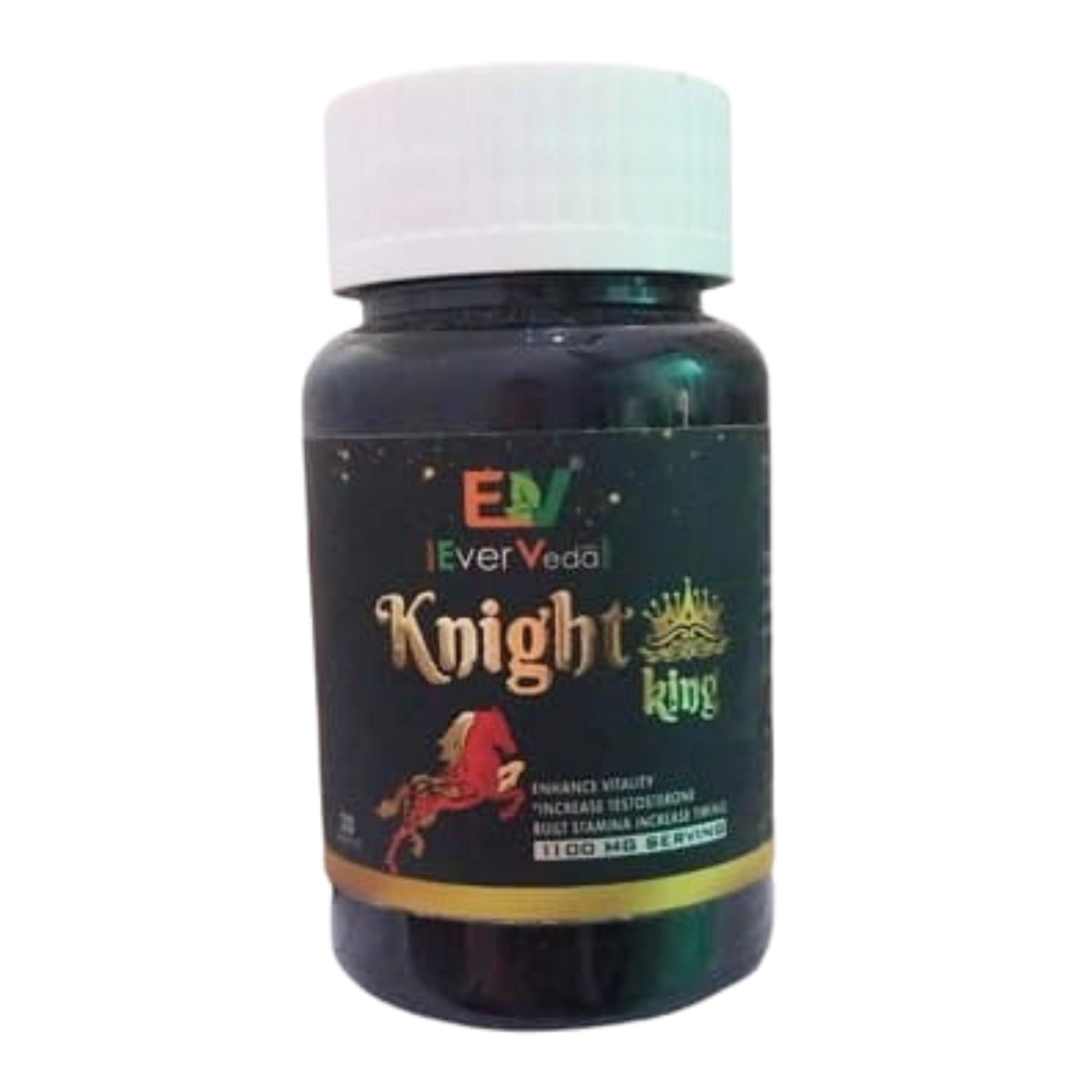 EVERVEDA HERBALS EVERVEDA HERBALS Knight King Ayurvedic Tablets for Men, Strength & Energy (30 Tablets)