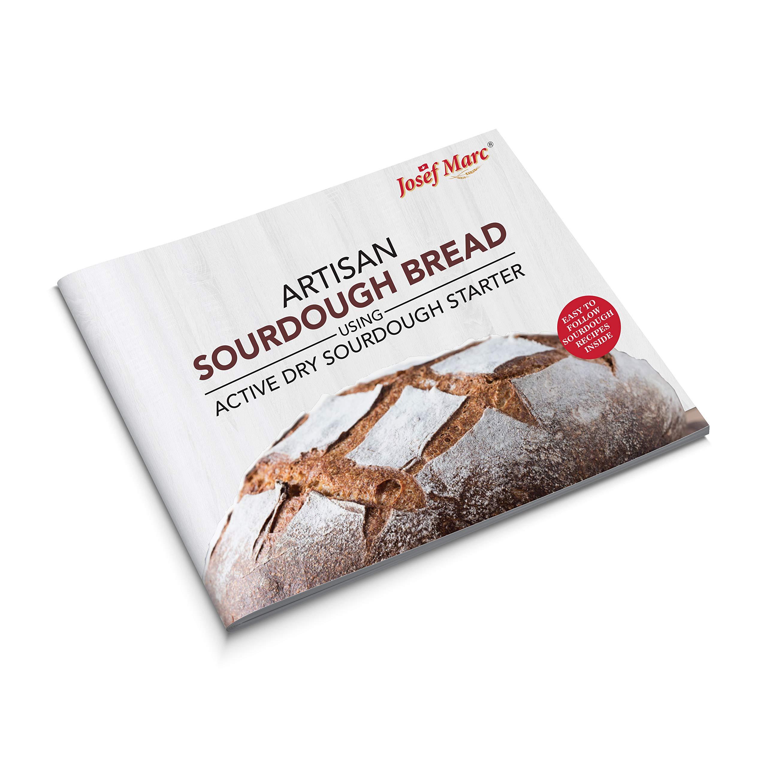 JOSEF MARC JOSEF MARC Coarse Dark Rye Flour, 1.5LBS (680g) with Premium Active Dry Sourdough Starter