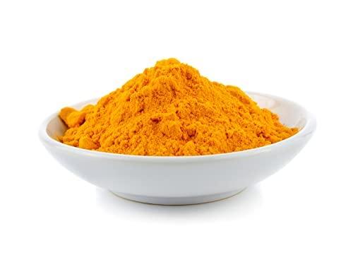 Veganic Veganic Organic Turmeric Powder Haldi Powder Natural Haldee Pasupu podi (400 g) For Cooking Drinking Milk Face Skin Tan Removal