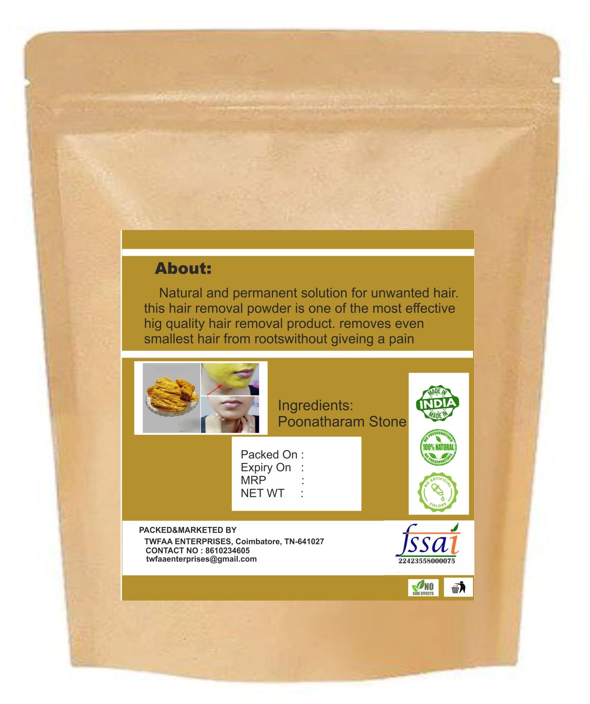 Generic Twfaa Ponnatharam Powder (HERBAL HAIR REMOVAL) Hartal Varki Haratal Powder 100 gm