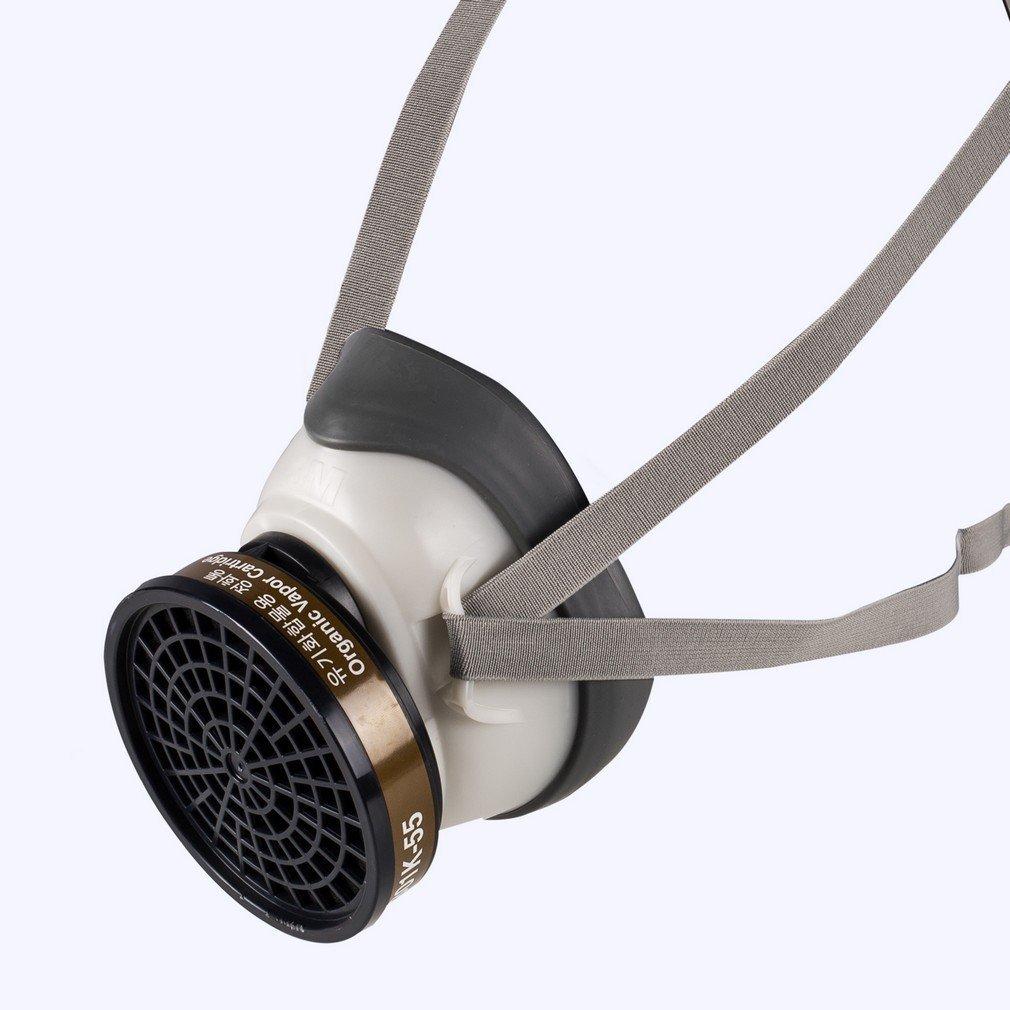 3M 3M 1200 Half Facepiece Reusable Respirator with Organic 3303K Vapor Cartridge