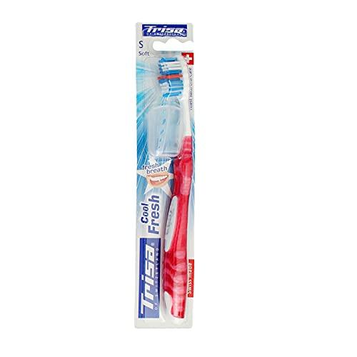 TRISA Trisa Cool Fresh Soft Toothbrush with Hygiene Box (Assorted Color)