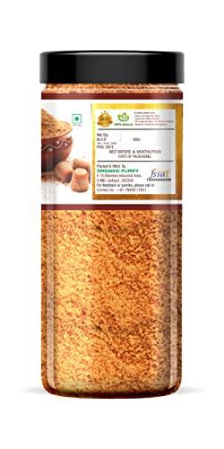 ORGANIC PURIFY Organic Purify Gur Jaggery Powder | Natural Jaggery & 100% Pure Jar Pack 800g
