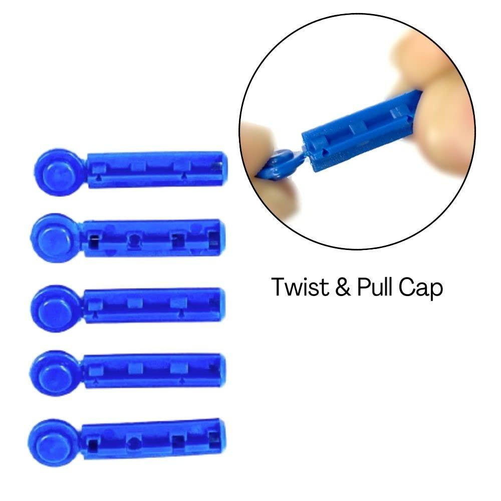 Arkray Arkray Trustlet 100 Disposable Sterile Lancets For Glucose Monitor Glucometer Lancets