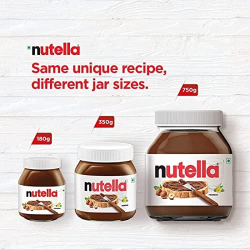 Nutella Nutella Hazelnut Spread with Cocoa Jar, Pack of 2 (180gm each)