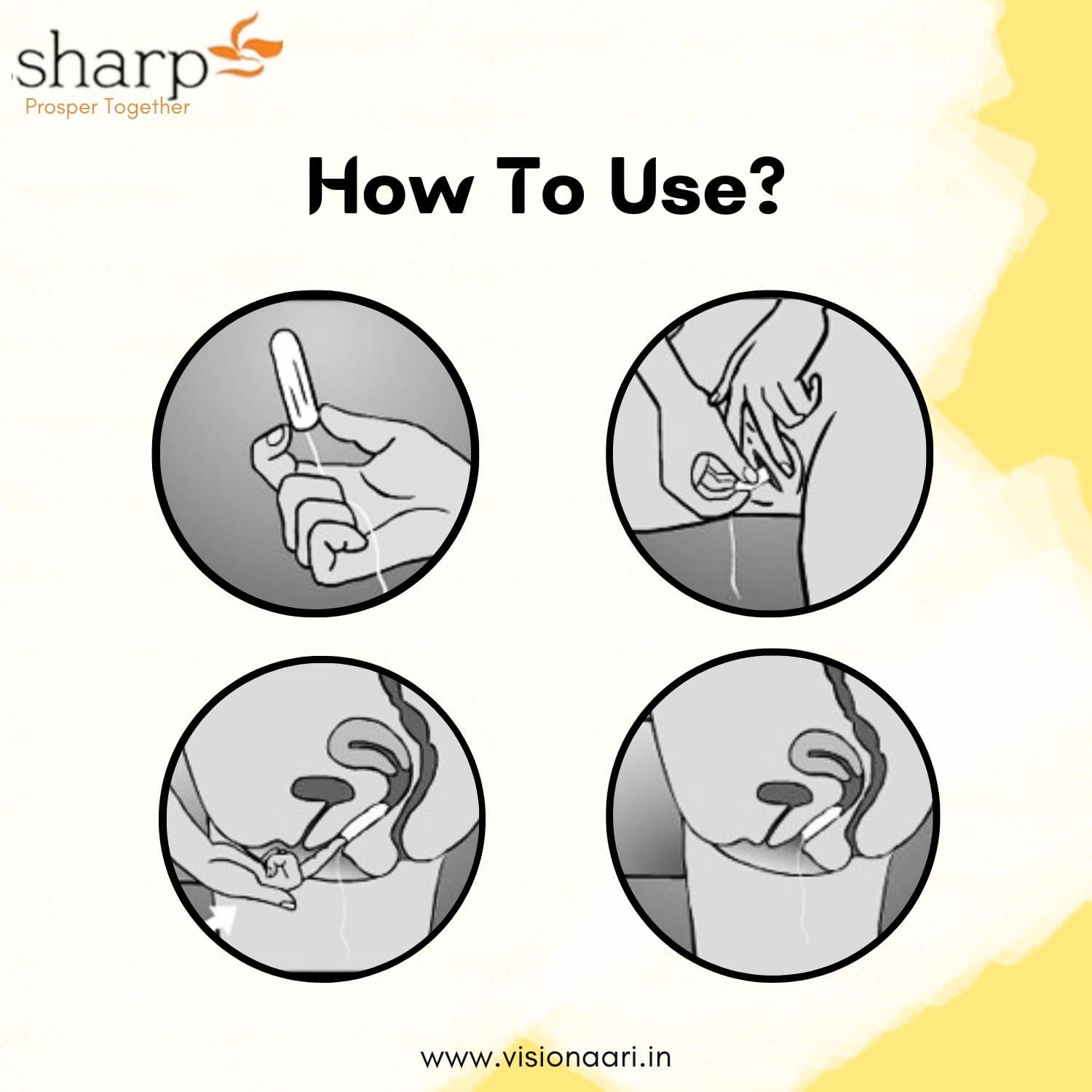 FLOH FLOH FDA Approved Regular Tampons For Women Regular Flow Pack of 2 (20 Pieces)