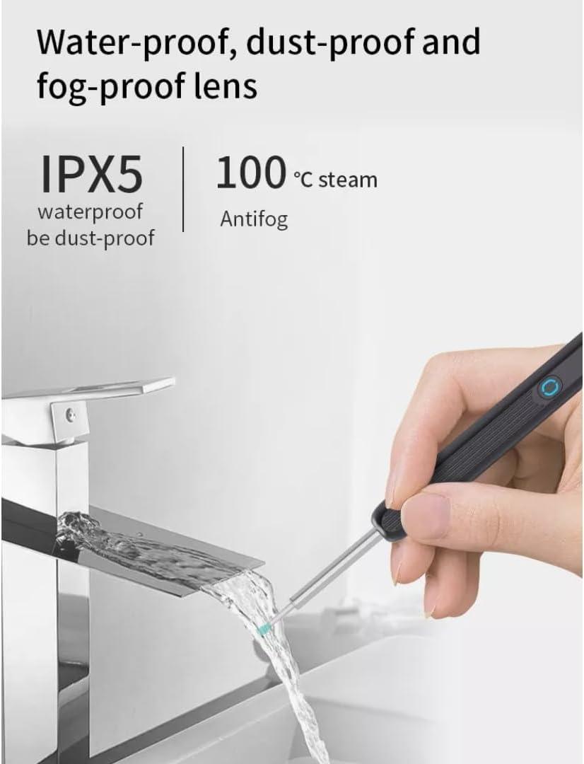 Elecbuzz Elecbuzz Smart Ear Cleaning Kit High Precision Ear Wax Removal Tool with Camera LED Light Wireless Otoscope