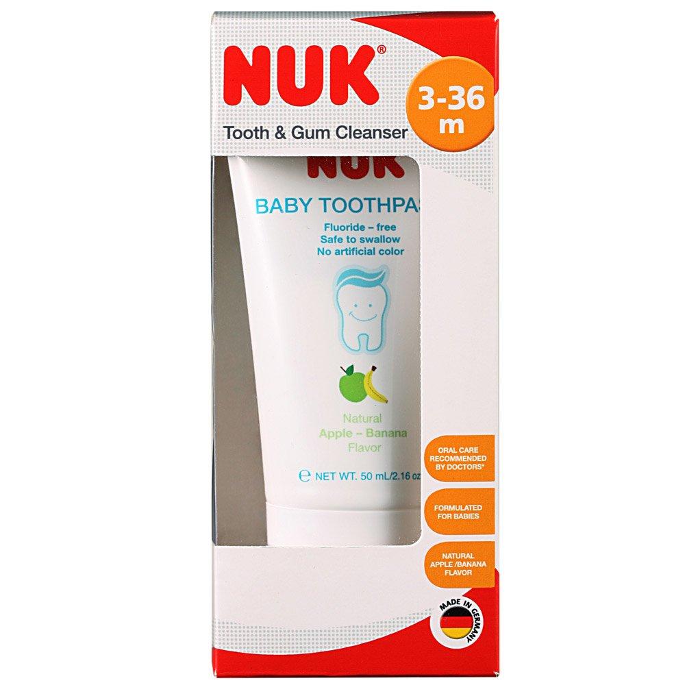 NUK Nuk Welcome Baby Grooming / Starter Set (3-36 Months Toothpaste)
