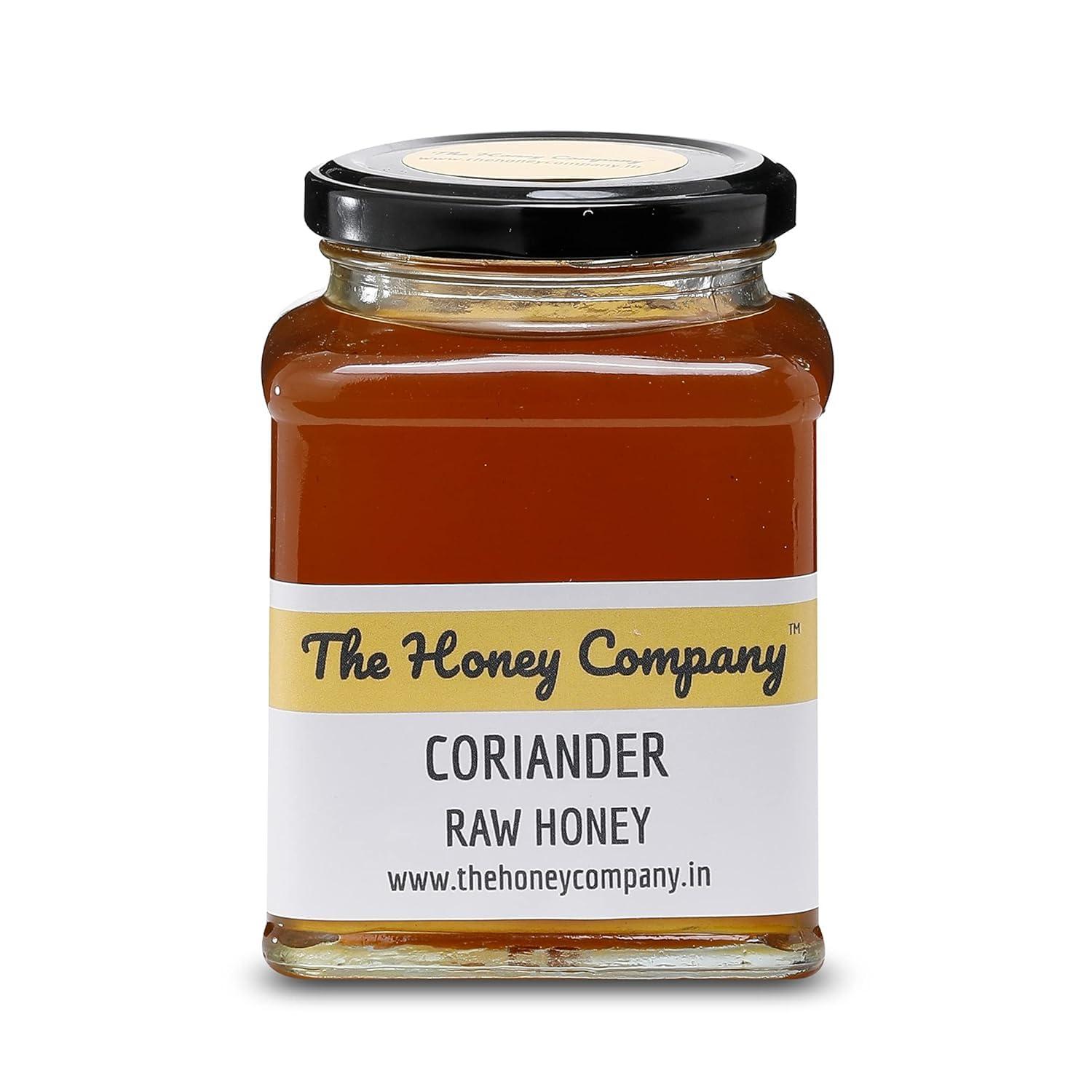The Honey Company The Honey Company Natural Raw Honey 350g 100% Pure, Raw Unprocessed Unheated Unpasteurised Unfiltered