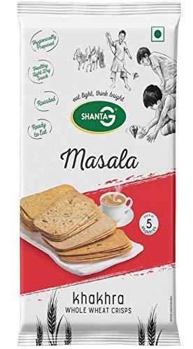 Shanta G Shanta G Khakhra Whole Wheat Crisps 28 in 1 (Garlic Bread, Curry Patta, Fafda Gathia, Jeera, Masala, Methi, Moong)