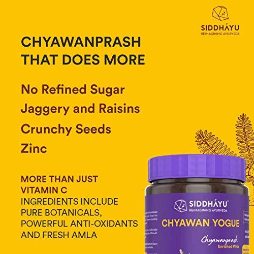 SIDDHAYU Siddhayu Immunity Booster Combo Pack (From the house of Baidyanath) |Chyawan Yogue 450 Gm, Turmeric Yogue 100 Gm