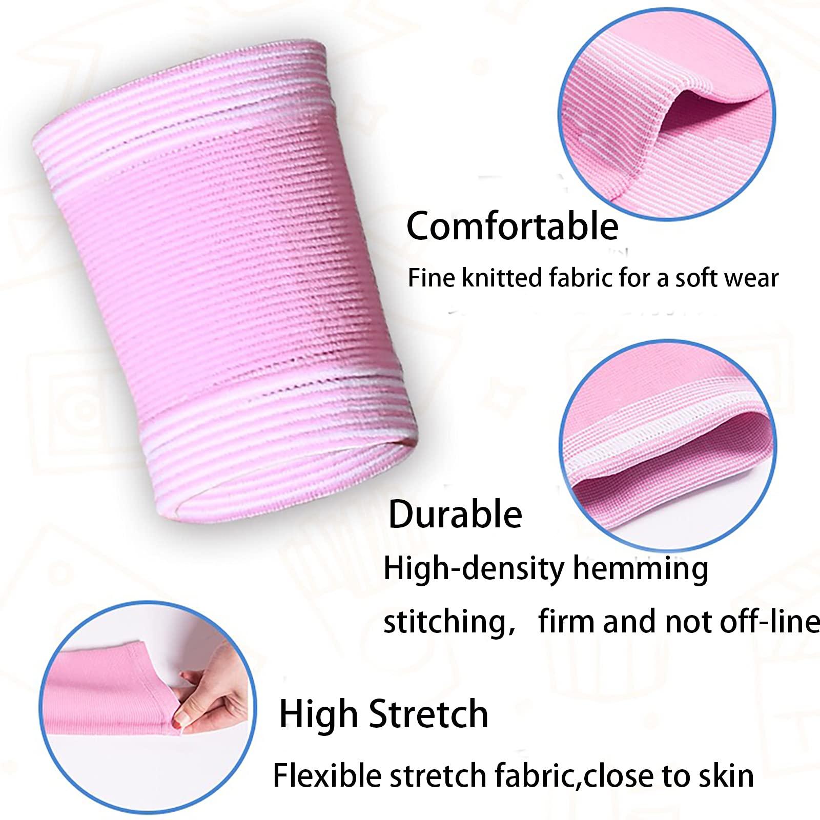 TXBONA TXBONA Child Volleyball Basketball Wristbands,Kids Wrist Brace,Children Sports Wrist Support(1 PAIR) (Pink)