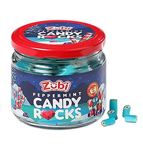 ZUBI THE FUN CANDY Zubi Pepper Mints Rocks Hard Candies - 200 grams (Pack of 3)