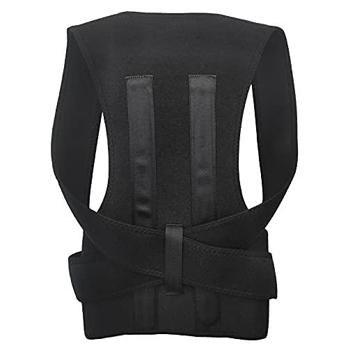 PharmEasy PharmEasy Premium Magnetic Back Brace Posture Corrector For Men Shoulder Support Belt For Men And Women, Belt For Lower & Upper Back Pain Relief With Back Support Plates Man & Woman Universal (Large)