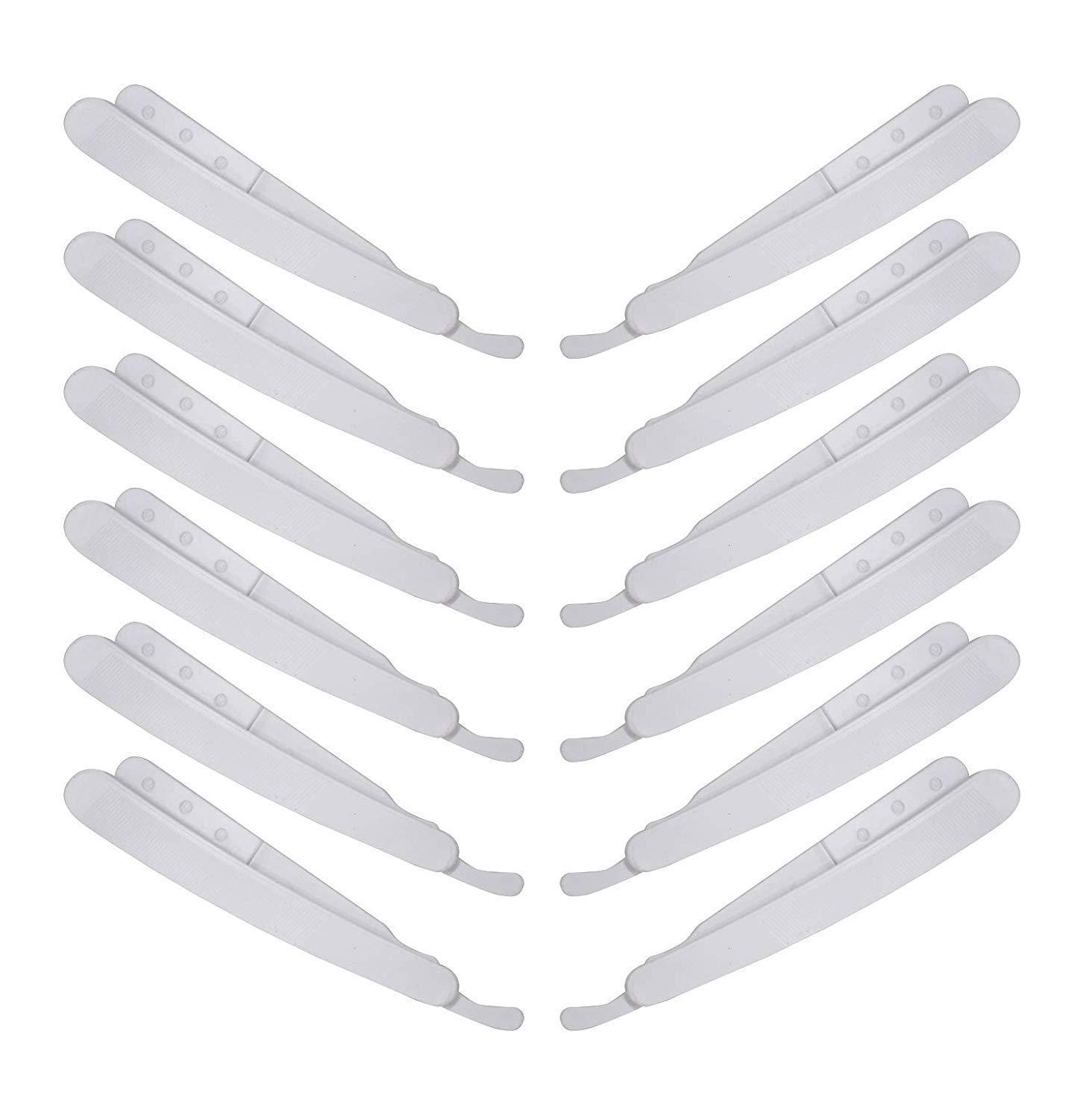 NJ NJ Professional Disposable Shaving Ustra Razor For Salon Barber Use Safe Shaving For Men and Boys 15 Grams: 12 Pcs