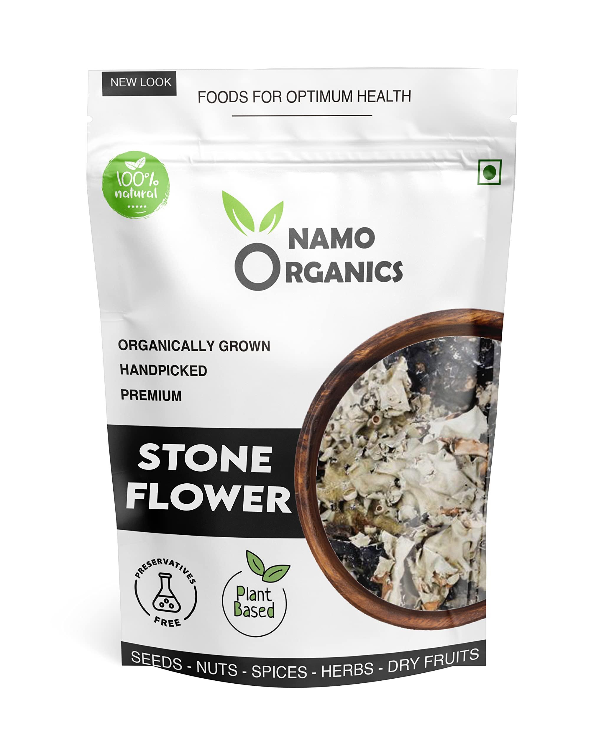 Namo Organics Namo Organics - Stone Flower Spices - 100 Gm - (Dagad Phool, Kalpasi, Patthar Ke Phool) for biryani
