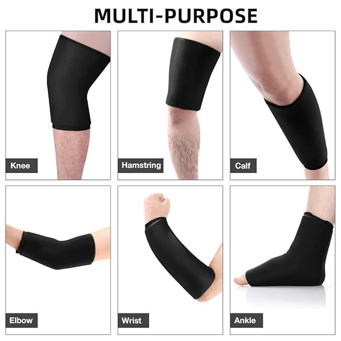 BLURISM BLURISM Knee & Elbow Ice Pack for Injuries Reusable Ice Gel Sleeve| Hot & Cold Therapy Ice Packs for Tendonitis, Tennis Elbow, Golf Elbow| Natural Cold Pack Pain Relief for Muscles & Joints