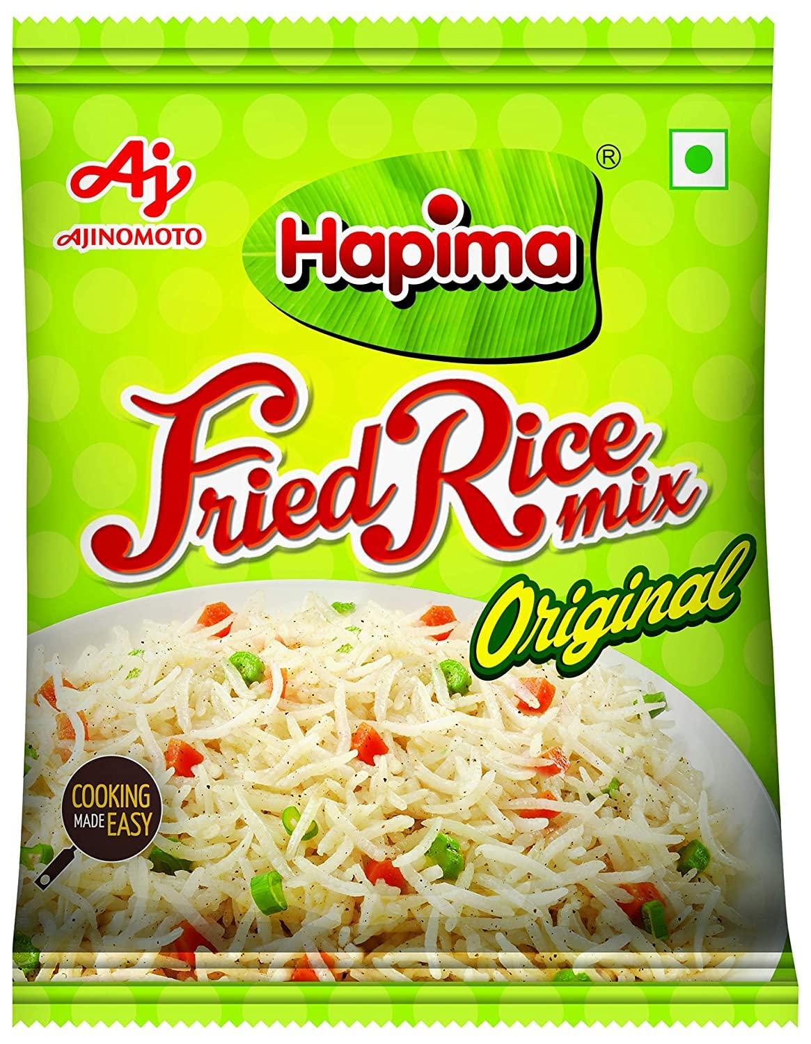 Spice Rich Seasonings Pvt Ltd Hapima Fried Rice Mix Original , 185g (Pack of 10*18.5Gr)