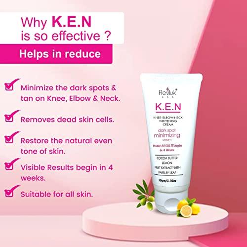 revluk Revluk-Knee Elbow Neck Whitening Cream Whitening | Lightens And Softens | 50 gm