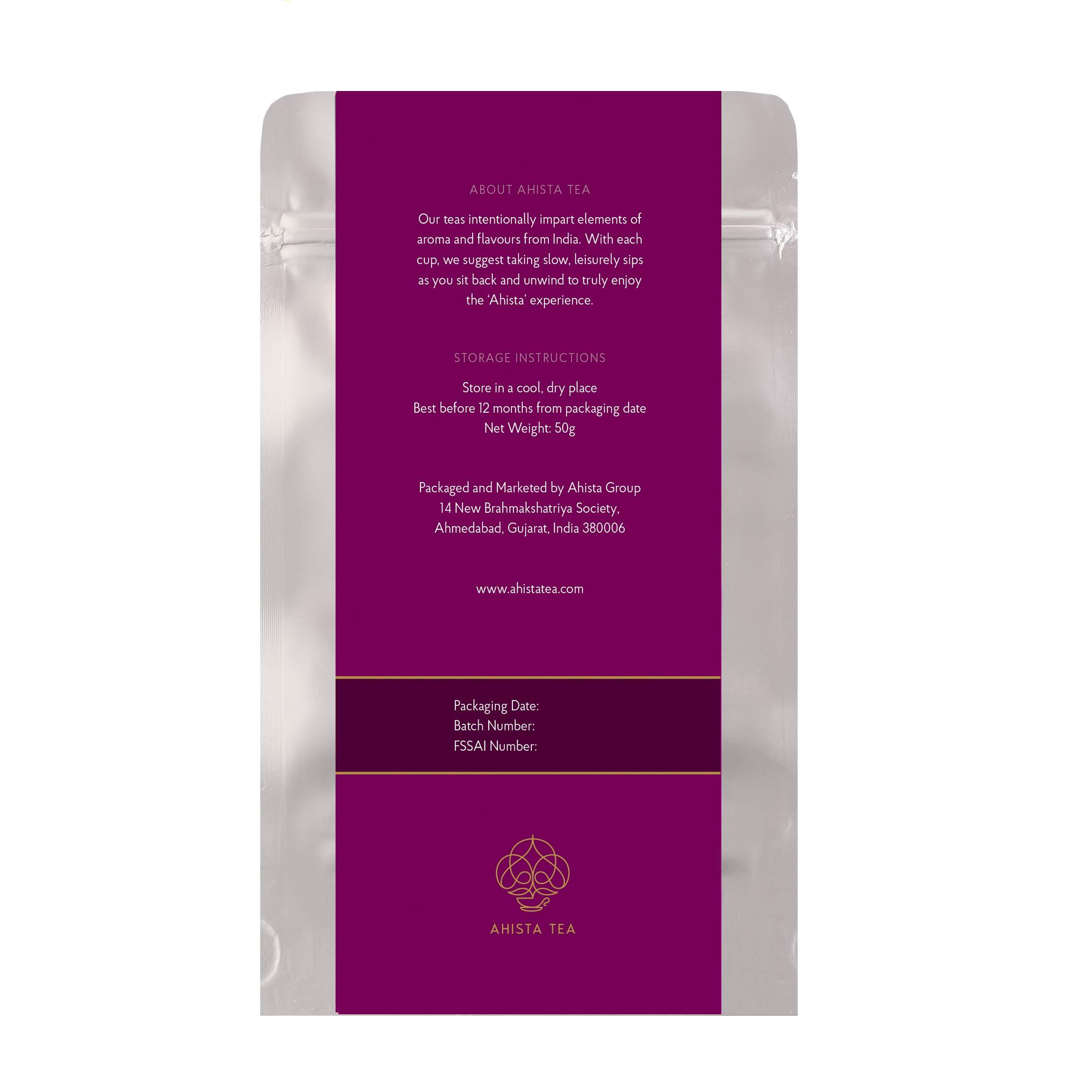 Ahista Tea Ahista Tea | Spiced Apple Tea | 15 Tea Bags | Harvest Apple | Rooibos Tea