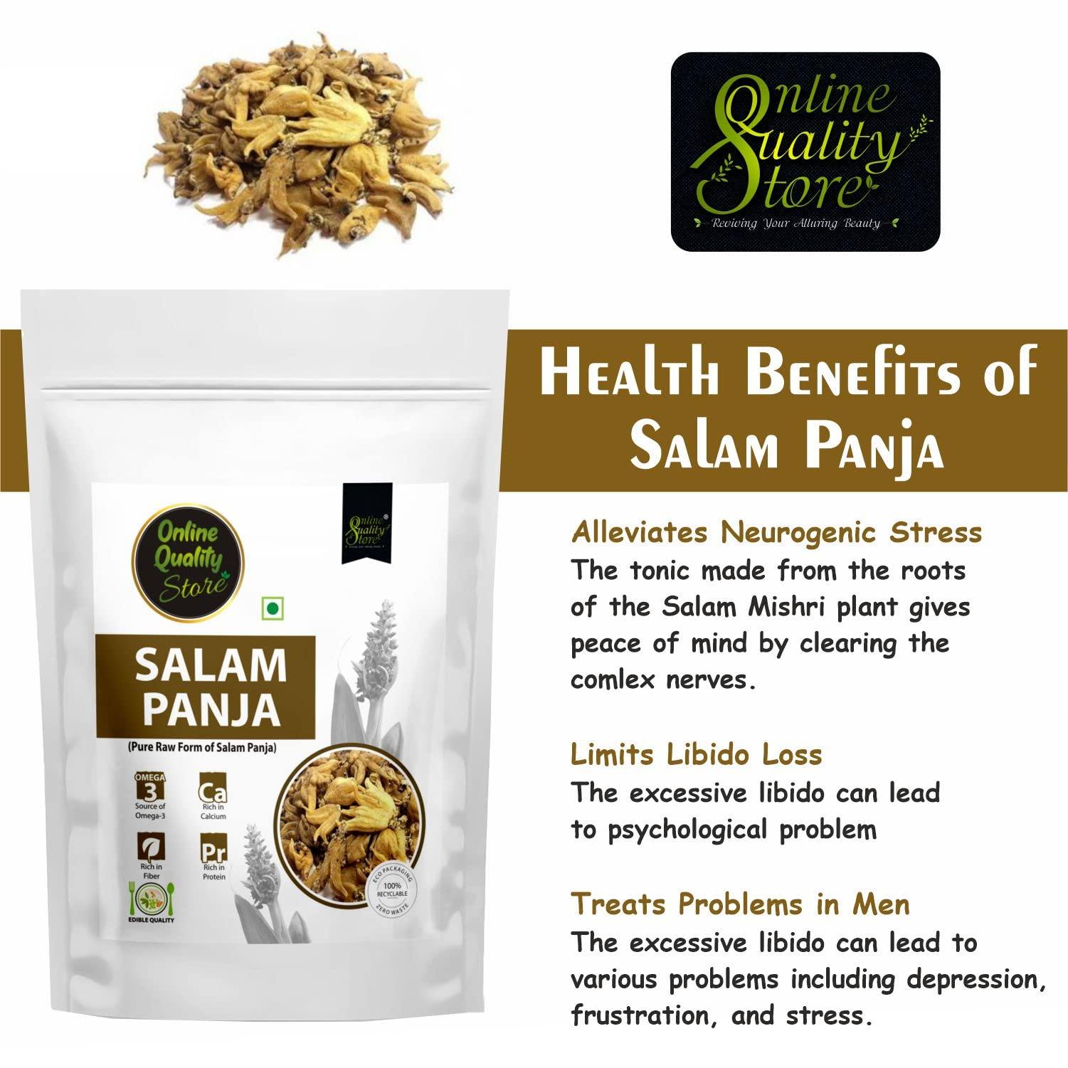 Online Quality Store Online Quality Store Salam Panja - 100g | Salab Punja | Hatta Haddi - Panchaule Dactylorhiza Hatagirea
