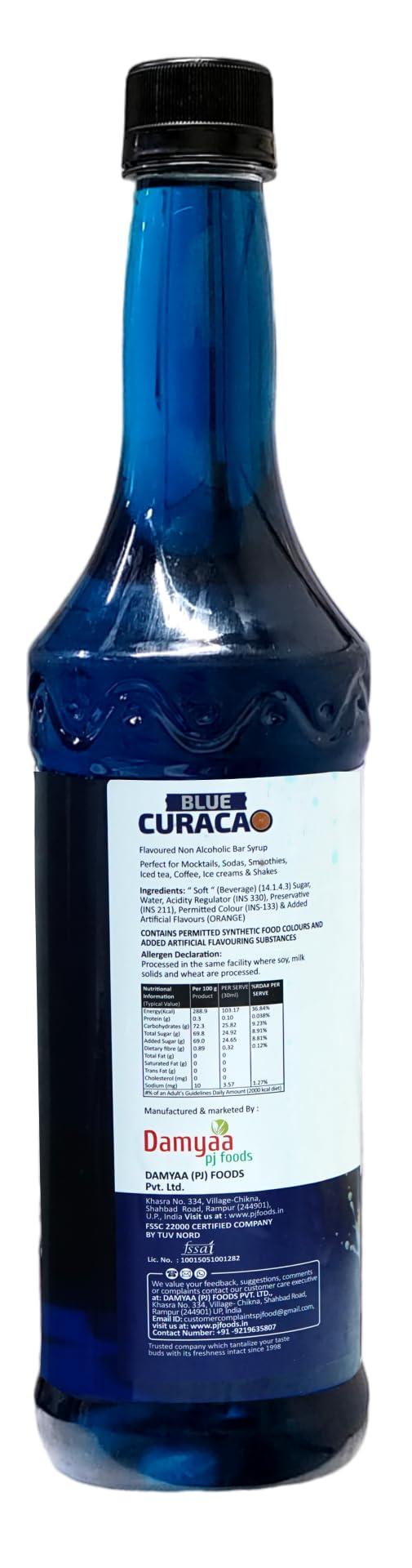 9AM 9am Blue Curacoa Mocktail Syrup 1000ml