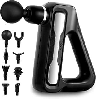 R A Products R A Products Cordless Massage Gun|Deep Tissue Percussion Body Massage Machine For Pain Relief|8 Specialized Heads|Massager Machine For Full Body,Battery Powered