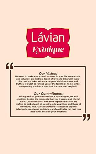 Lavian Exotique Lavian Exotique Chocolate Brownie Cakes Creme Bakes, 2 x 20 vegetarian cakes pack (40 cakes)