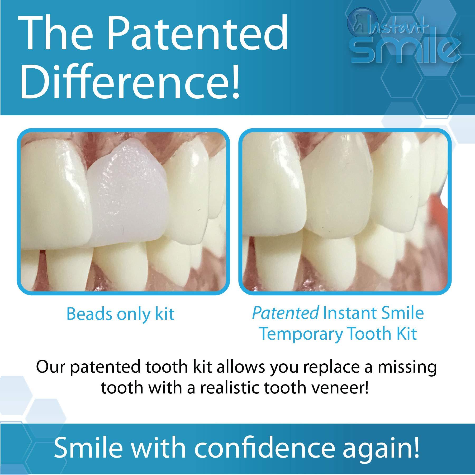 Instant Smile Instant Smile Complete Your Smile Temporary Tooth Replacment Kit - Replace a missing tooth in minutes